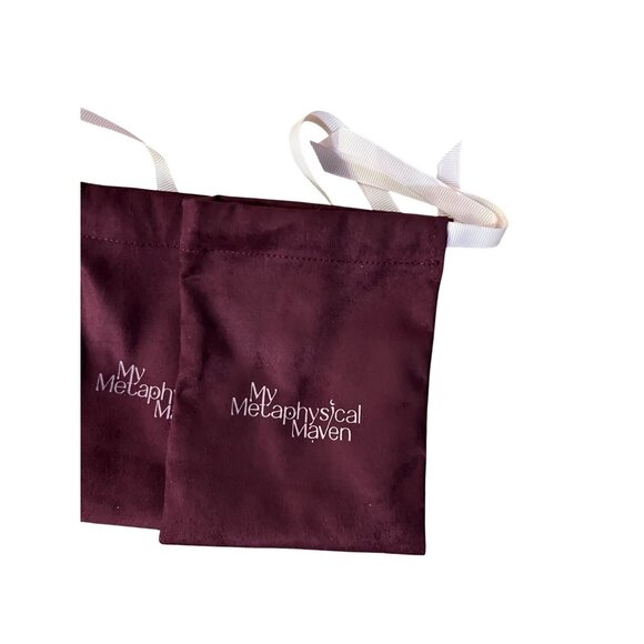 Fabric Bags Used Small Drawstring Lot of 30 Small 2 Colors 4" x 5.5" - Picture 3 of 7